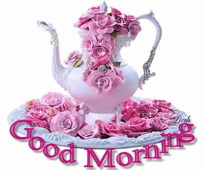 Sweet Tea Flowers Good Morning