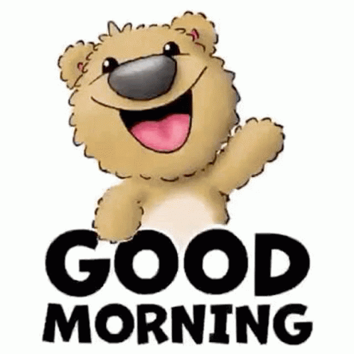 Good Morning Funny Teddy