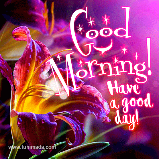 Good Morning Have A Good Day