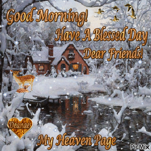 Have A Blessed Day Good Beautiful Morning Gif